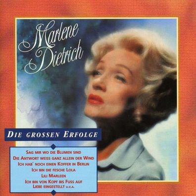 Marlene Dietrich: Die großen Erfolge - Electrola 1563672 - (CD / Titel: H-P)