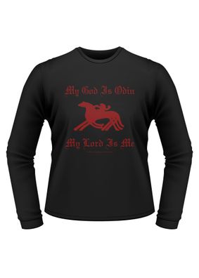 Longsleeve-Shirt: My God is Odin
