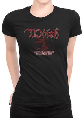 Girlie-Shirt: Witch - Devil's Airways