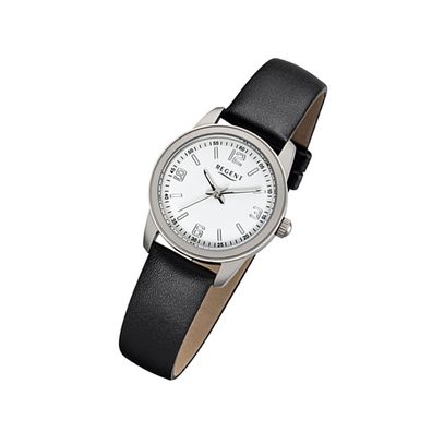 Regent Titan Damen Uhr F-1087 Quarzuhr Armband schwarz URF1087