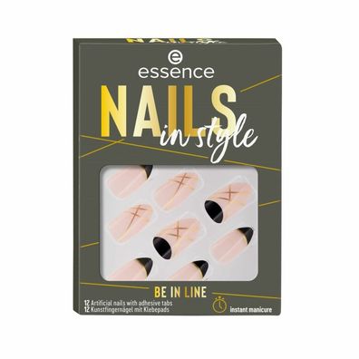 essence Künstliche Nägel Nails In Style 12 Be In Line, 12 St
