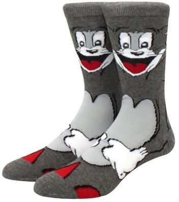 Tom Graue Socken Tom & Jerry Motivsocken Cartoon Socken Heroes Motiv Socken