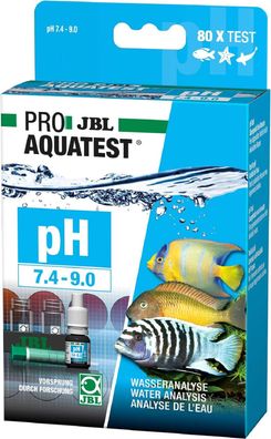 JBL Proaquatest Schnelltest pH-Wert pH 7,4-9,0 alle Süss / Salzwasser