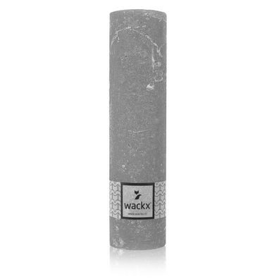 Rustic Cylinderkerze, 5x20cm, Soft grey 1 St