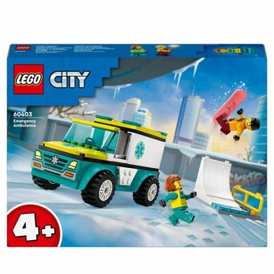 LEGO CITY 60403 Rettungswagen und Snowboarder