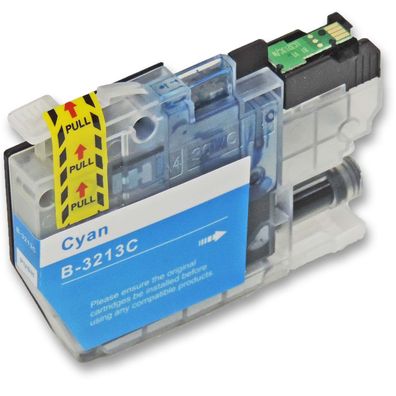 Kompatibel Brother LC-3213 XL C Cyan Blau Druckerpatrone für 400 Seiten von D&C