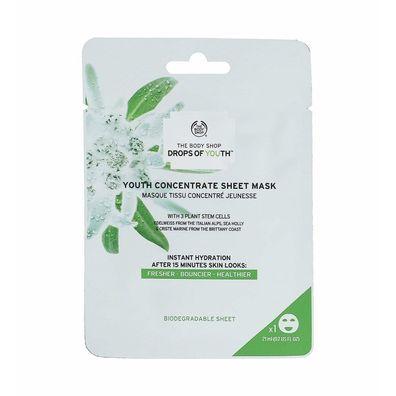 Refreshing face mask Drops of Youth (Youth Concentrate Sheet Mask) 21ml