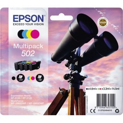 Epson Epson Ink 502 Multipack (C13T02V64010)