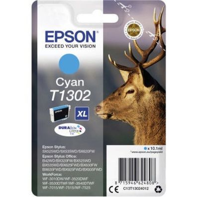 Epson Epson Ink T1302 Cyan (C13T13024012)