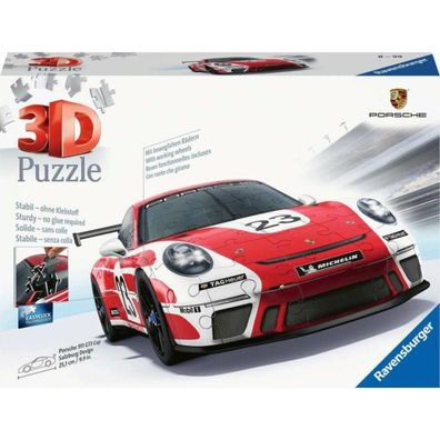 3D Puzzle Porsche 911 GT3 Cup "Salzburg Design" (108 Teile)