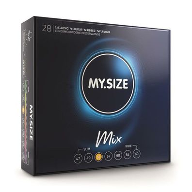 MY. SIZE Mix 53 mm Kondome - 28 Stück