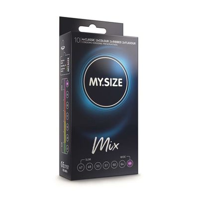 MY. SIZE Mix 69 mm Kondome - 10 Stück