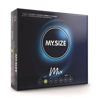 MY. SIZE Mix 49 mm Kondome - 28 Stück