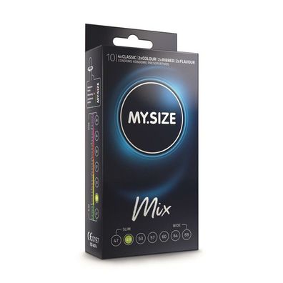 MY. SIZE Mix 49 mm Kondome - 10 Stück