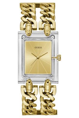 Guess Damenuhr Mod Heavy Metal Goldfarben GW0669L1