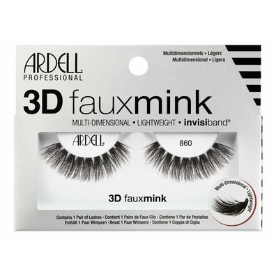 ARDELL Künstliche Wimpern 3D Faux Mink 860 (1 Paar), 2 St
