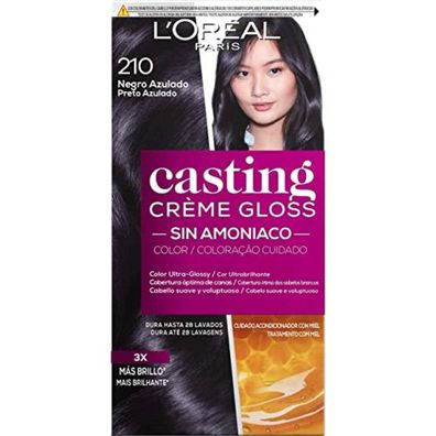 L'Oréal Professionnel Casting CREME GLOSS #210-negro azulado 180ml