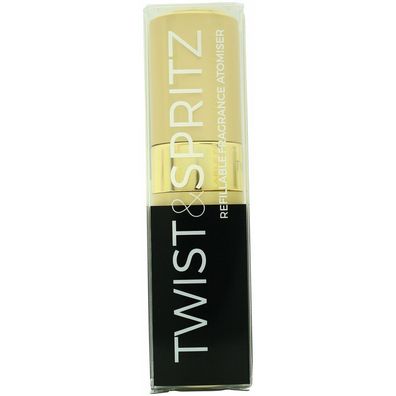 Twist & Spritz Refillable Atomiser Spray - Gold 8ml