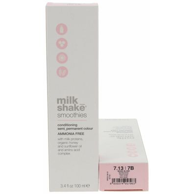 Milk Shake Smoothies Semi Permanent Color 7.13-7B Beige Blond 100ml
