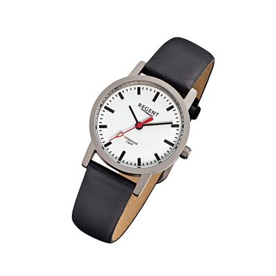 Regent Titan Damen Uhr F-240 Quarzuhr Armband schwarz URF240
