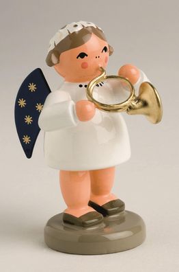 Miniaturfigur Engel mit Waldhorn BxTxH= 3x3x5cm NEU Miniatur Instrumente Figuren