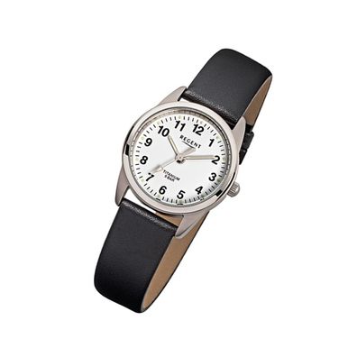 Regent Titan Damen Uhr F-441 Quarzuhr Armband schwarz URF441