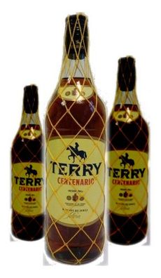 3 x Terry - Centenario Solera Brandy de Jerez