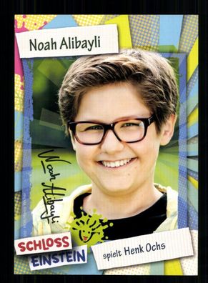 Noah Alibayli Schloss Einstein Autogrammkarte Druck Unterschrift #BC 211722