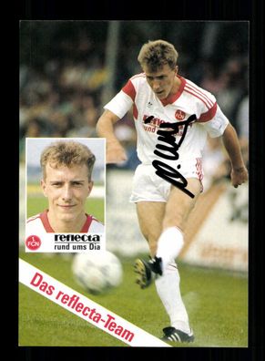 Martin Wagner Autogrammkarte 1 FC Nürnberg 1988-89 Original Signiert
