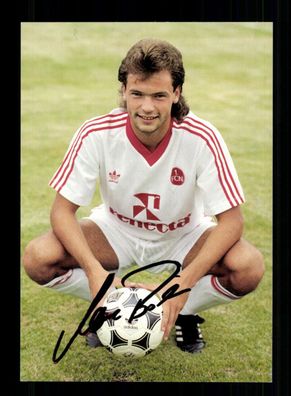 Uwe Rösler Autogrammkarte 1 FC Nürnberg 1992-93 Original Signiert