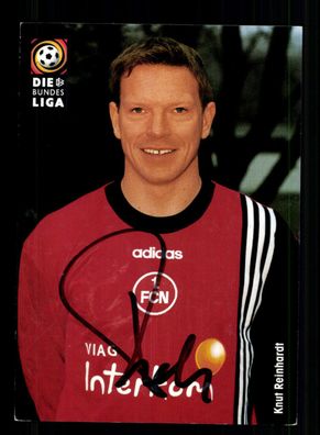 Knut Reinhardt Autogrammkarte 1 FC Nürnberg 1998-99 Original Signiert