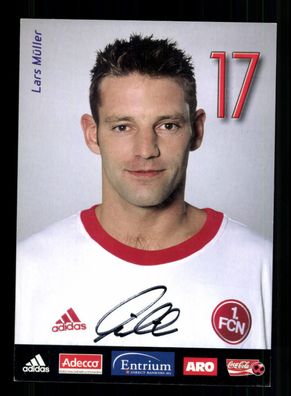 Lars Müller Autogrammkarte 1 FC Nürnberg 2002-03 Original Signiert