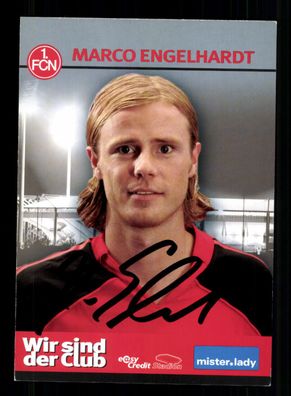Marco Engelhardt Autogrammkarte 1 FC Nürnberg 2006-07 Original Signiert