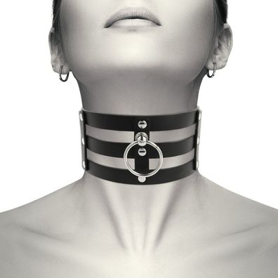 Coquette CHIC DESIRE HAND Crafted CHOKER VEGAN Leather - FETISH