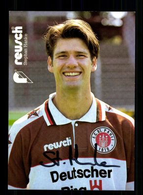 Stephan Hanke Autogrammkarte FC St. Pauli 1994-95 Original Signiert