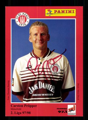 Carsten Pröpper Autogrammkarte FC St. Pauli 1997-98 Original Signiert