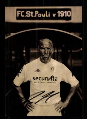 Marcel Rath Autogrammkarte FC St. Pauli 2001-02 Original Signiert