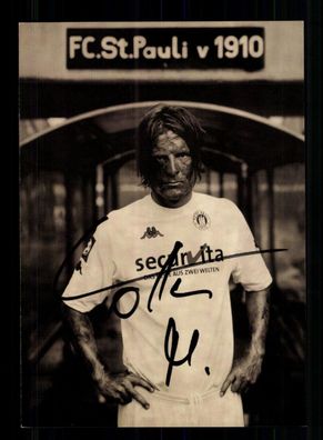 Markus Lotter Autogrammkarte FC St. Pauli 2001-02 Original Signiert