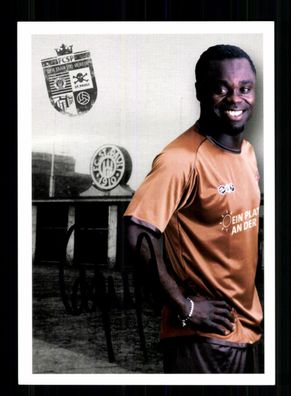 Gerald Asamoah Autogrammkarte FC St. Pauli 2010-11 Original Signiert