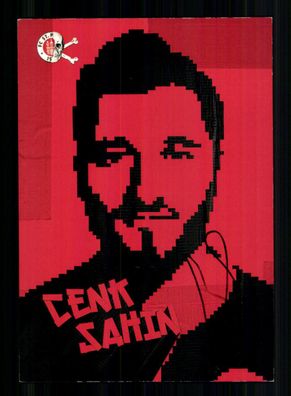 Cenk Sahin Autogrammkarte FC St. Pauli 2016-17 Original Signiert