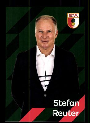 Stefan Reuter Autogrammkarte FC Augsburg 2023-24 Original Signiert