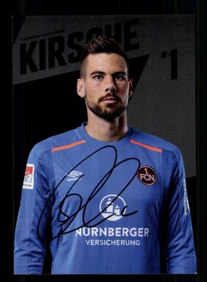 Thorsten Kirschbaum Autogrammkarte 1 FC Nürnberg 2017-18 Original Signiert