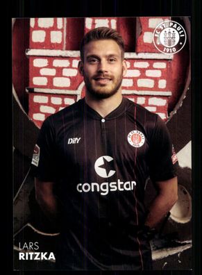 Lars Ritzka Autogrammkarte FC St. Pauli 2021-22 Original Signiert