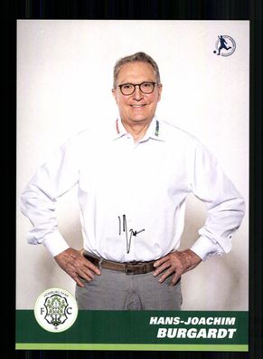 Hans Joachim Burgardt Autogrammkarte FC Homburg 2023-24 Original Signiert