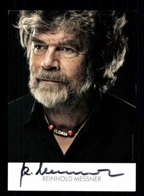 Reinhold Messner Autogrammkarte Original Signiert Bergsteiger ## BC 202362