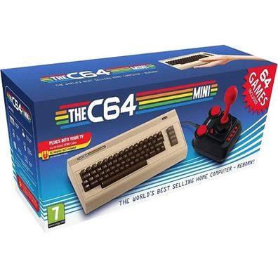 C64 Mini Retro Games inkl. 64 Spiele und Joystick USB HDMI Konsole NEU OVP