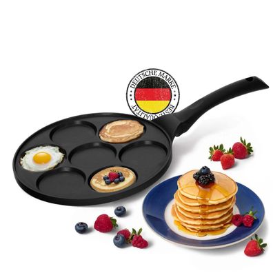 Pancakes Bratpfanne Pancake Pfannkuchen 3-fache Beschichtung Spiegeleier Oladji