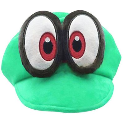 Mario Grüne Fleece Hut Cap Snapback Retro Fischerhüte Sonnenhüte Eimerhüte Bucket Hat