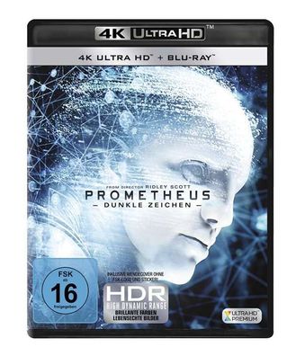 Prometheus - Dunkle Zeichen (UHD + BR) Min: DD5.1WS 2Disc, 4K Ultra - Fox 52503...