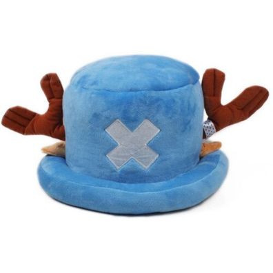 Tony Chopper Blaue Cosplay Fleece Hut One Piece Cap Snapback Eimerhüte Bucket Hat